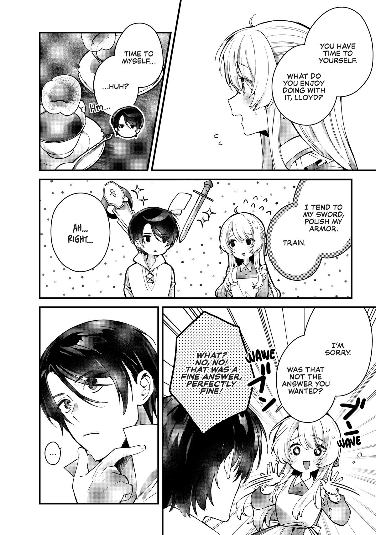 Read Safe & Sound in the Arms of an Elite Knight Manga Online