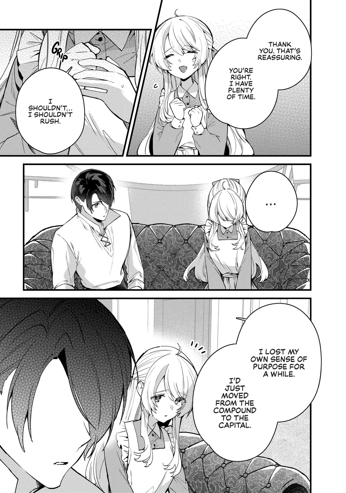 Read Safe & Sound in the Arms of an Elite Knight Manga Online