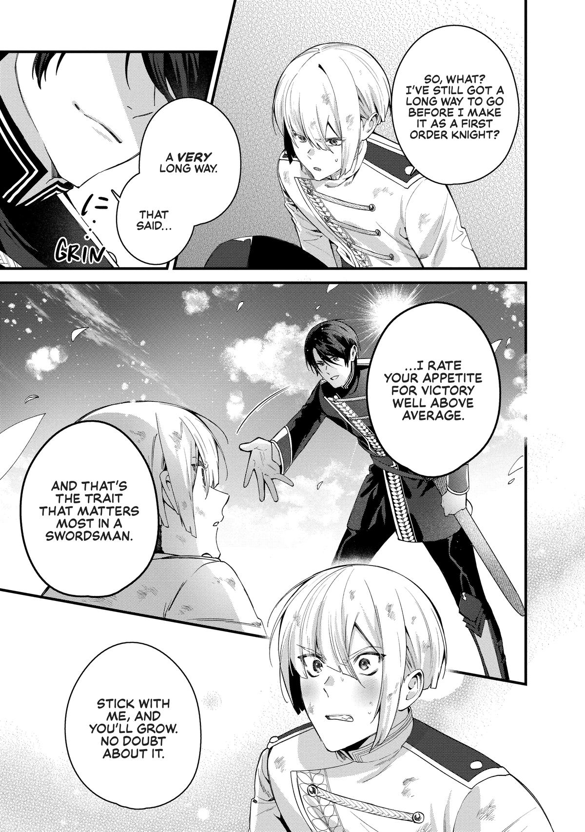 Read Safe & Sound in the Arms of an Elite Knight Manga Online