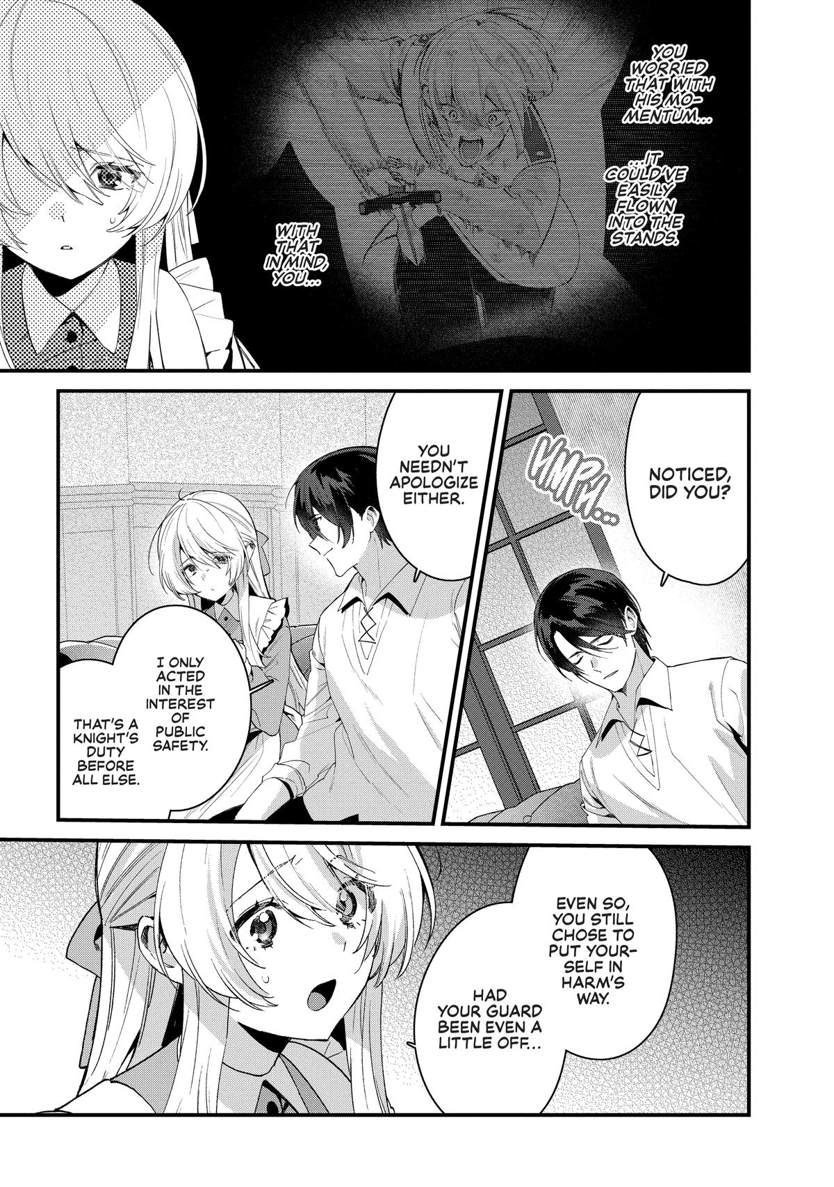 Read Safe & Sound in the Arms of an Elite Knight Manga Online