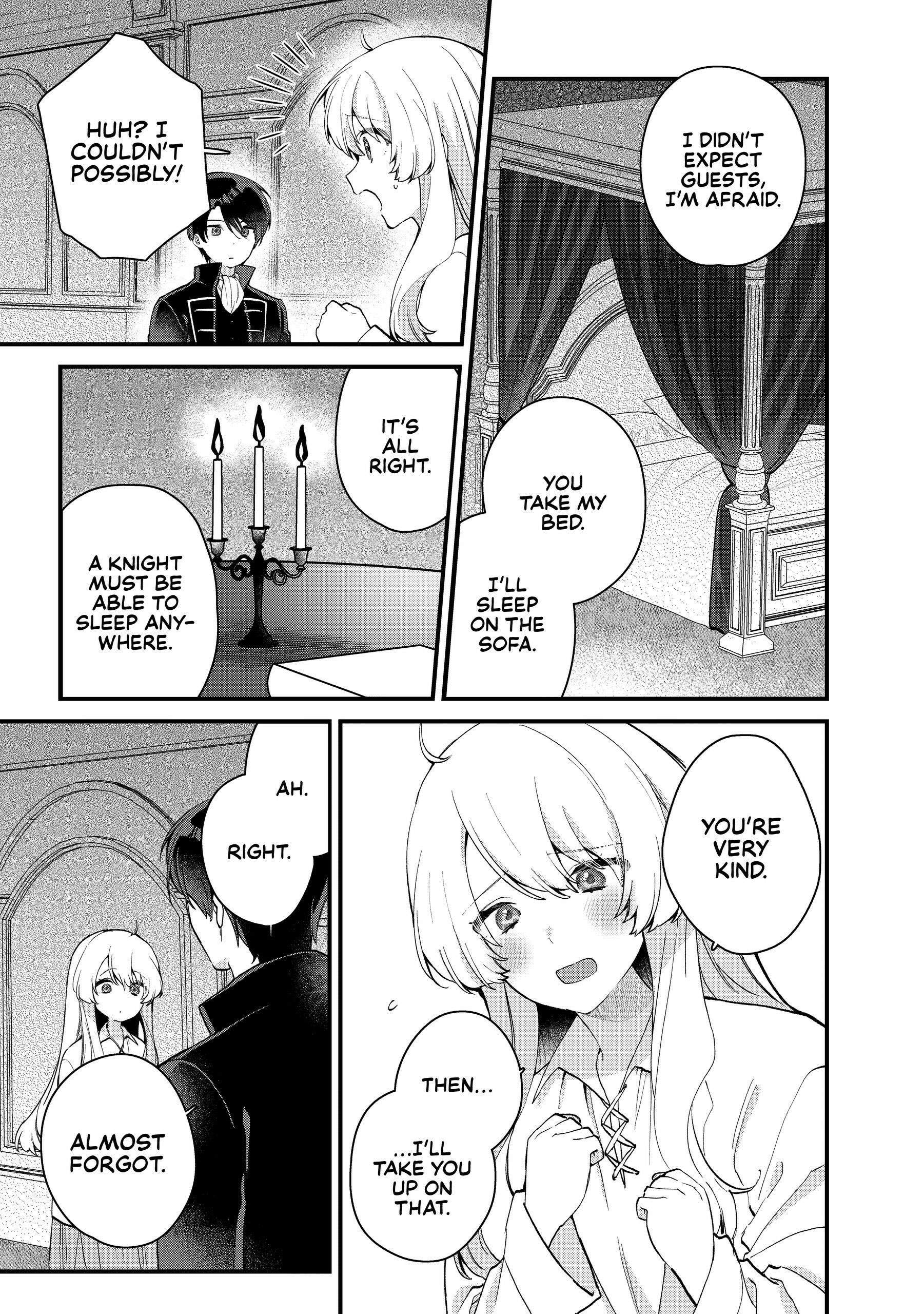 Read Safe & Sound in the Arms of an Elite Knight Manga Online