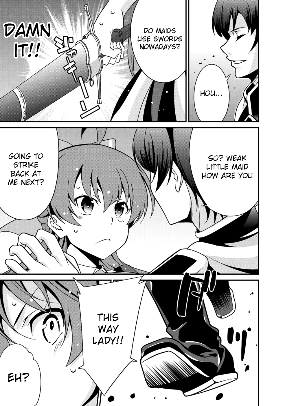 Read Saikyou no Kurokishi, Sentou Maid ni Tenshoku shimashita Manga Online