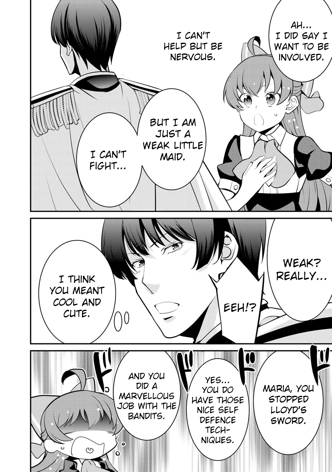 Read Saikyou no Kurokishi, Sentou Maid ni Tenshoku shimashita Manga Online