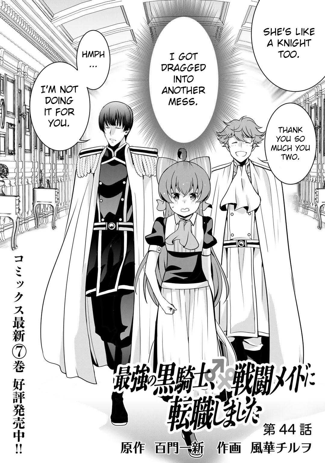 Read Saikyou no Kurokishi, Sentou Maid ni Tenshoku shimashita Manga Online