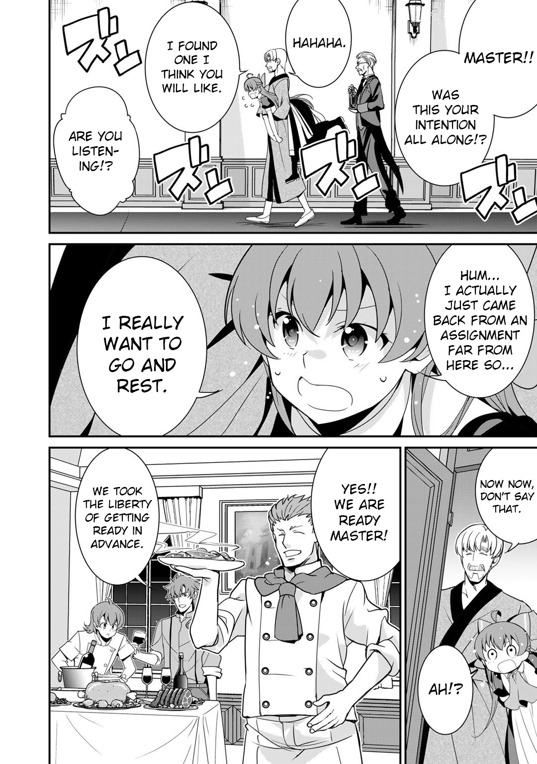 Read Saikyou no Kurokishi, Sentou Maid ni Tenshoku shimashita Manga Online