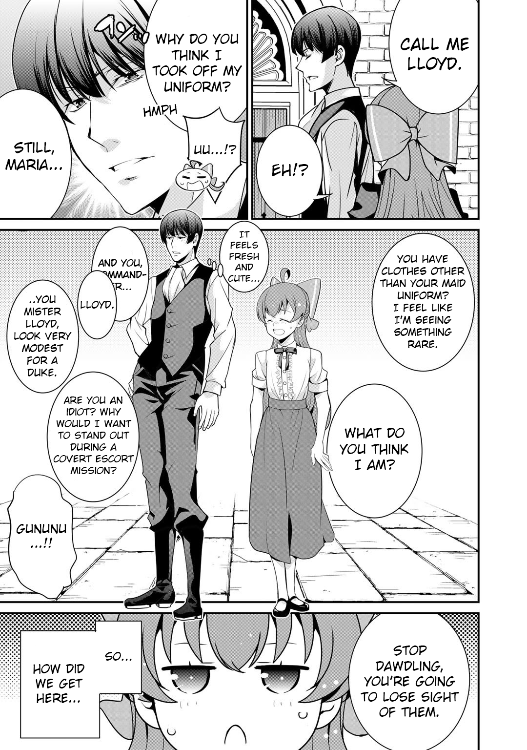 Read Saikyou no Kurokishi, Sentou Maid ni Tenshoku shimashita Manga Online