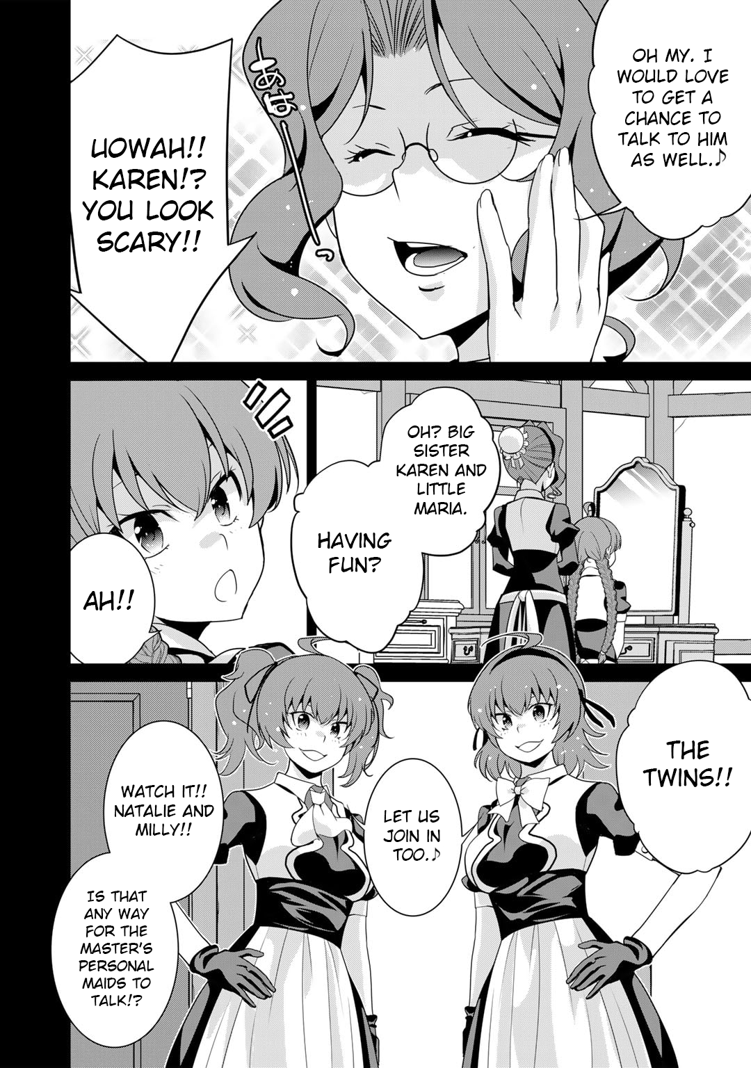 Read Saikyou no Kurokishi, Sentou Maid ni Tenshoku shimashita Manga Online