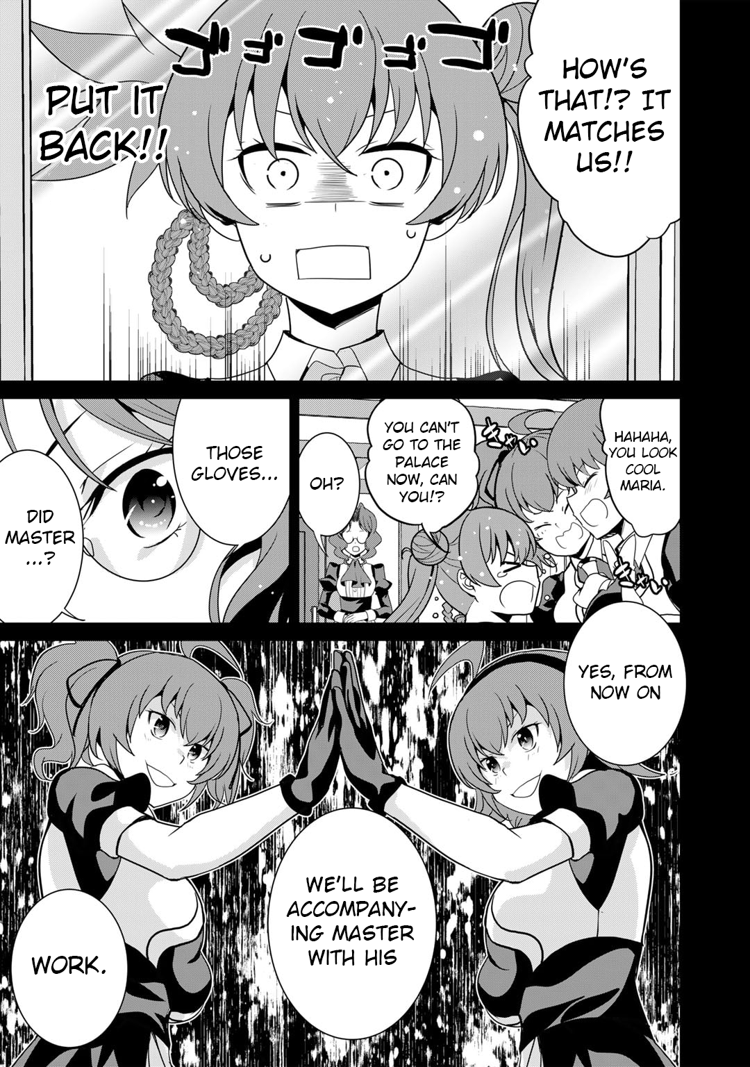 Read Saikyou no Kurokishi, Sentou Maid ni Tenshoku shimashita Manga Online