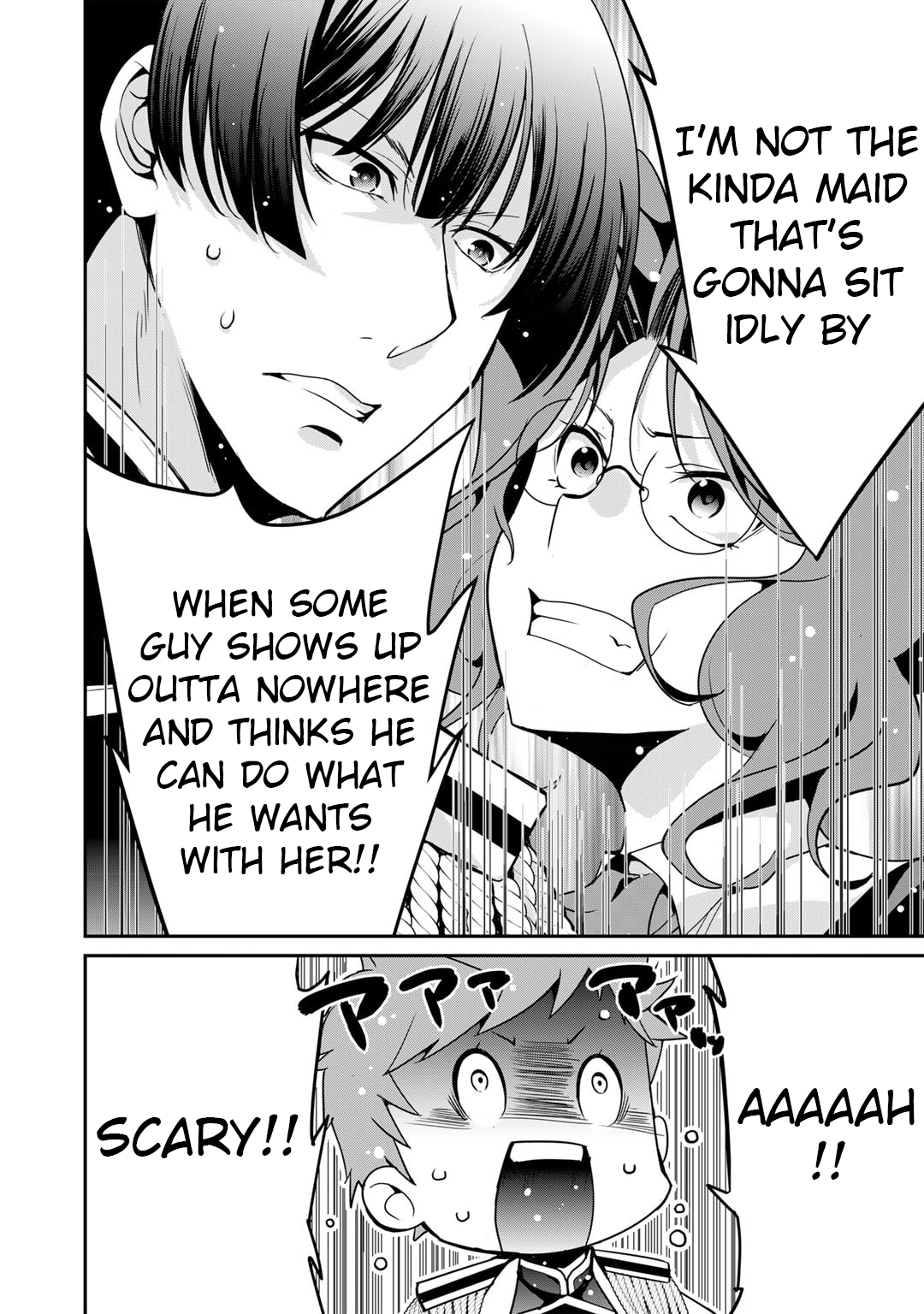 Read Saikyou no Kurokishi, Sentou Maid ni Tenshoku shimashita Manga Online