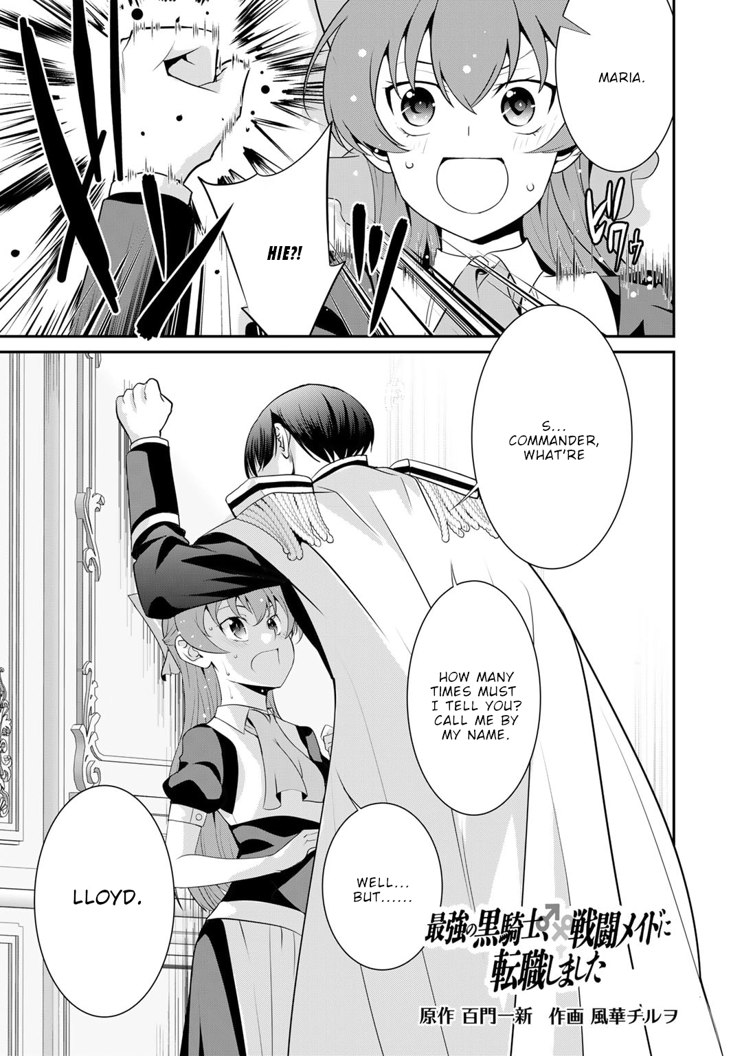 Read Saikyou no Kurokishi, Sentou Maid ni Tenshoku shimashita Manga Online