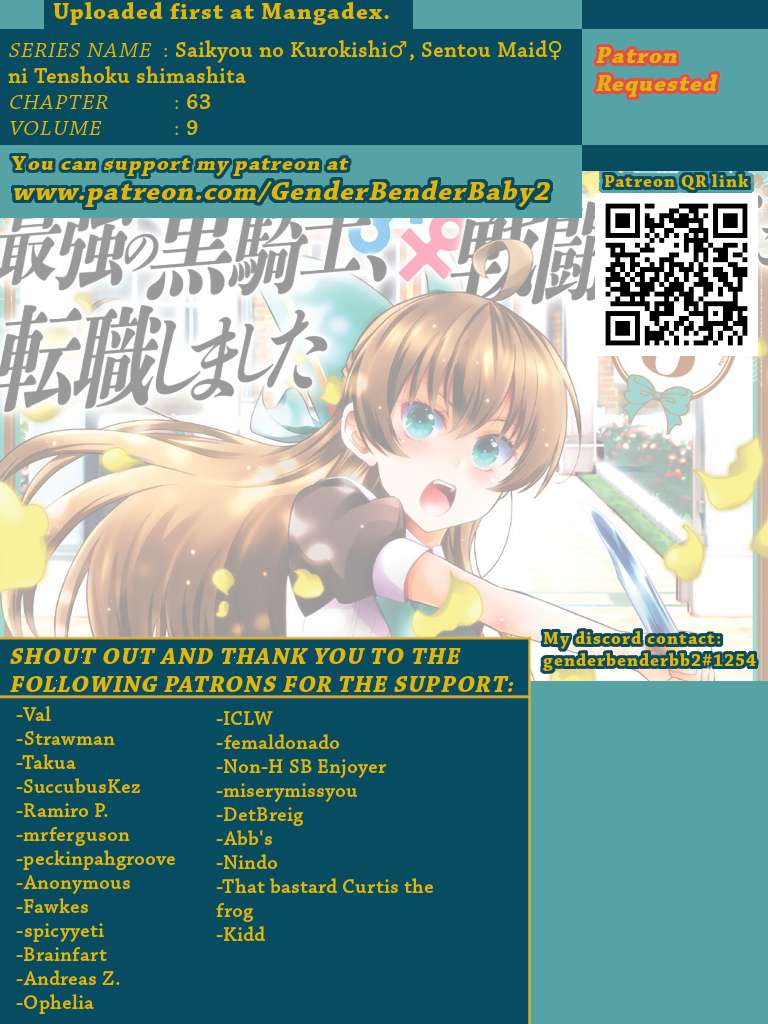 Read Saikyou no Kurokishi, Sentou Maid ni Tenshoku shimashita Manga Online