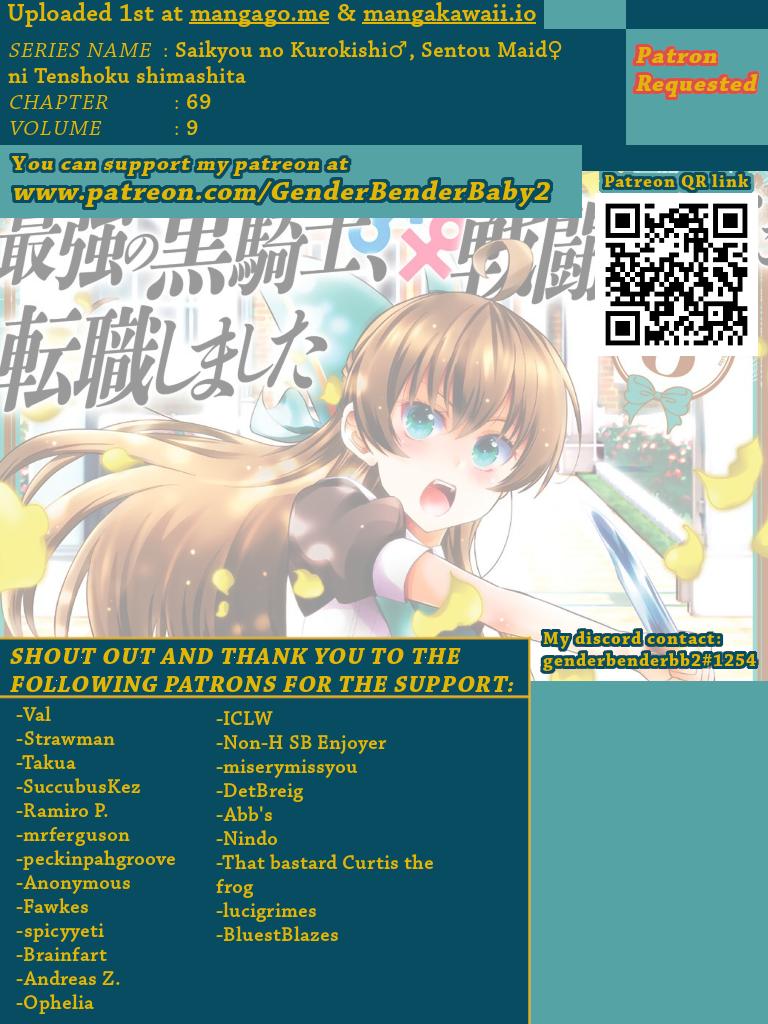 Read Saikyou no Kurokishi, Sentou Maid ni Tenshoku shimashita Manga Online