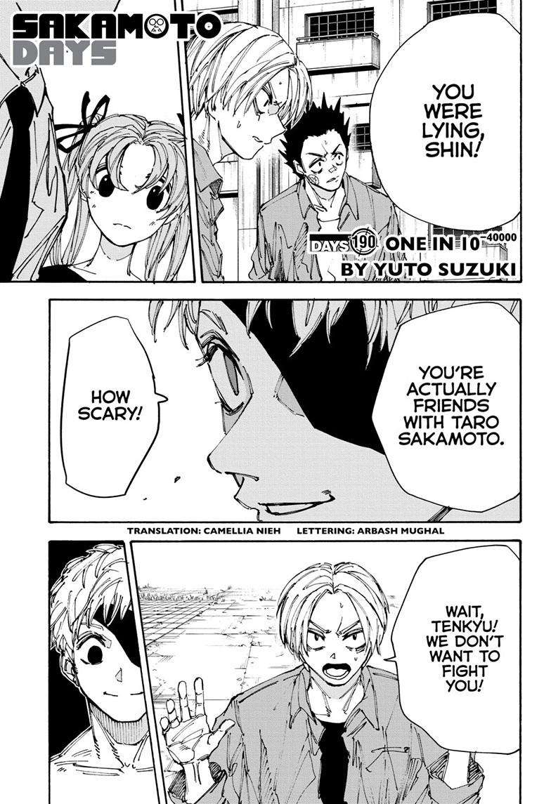 Read Sakamoto Days Manga Online