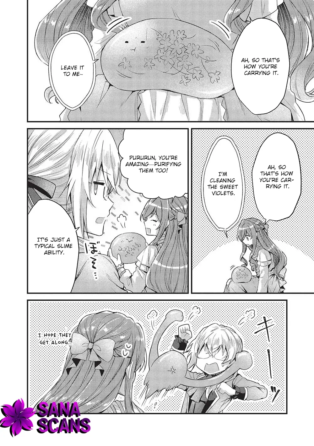 Read Slime Taikou to Botsuraku Reijou no Angai Shiawase na Konyaku Manga Online