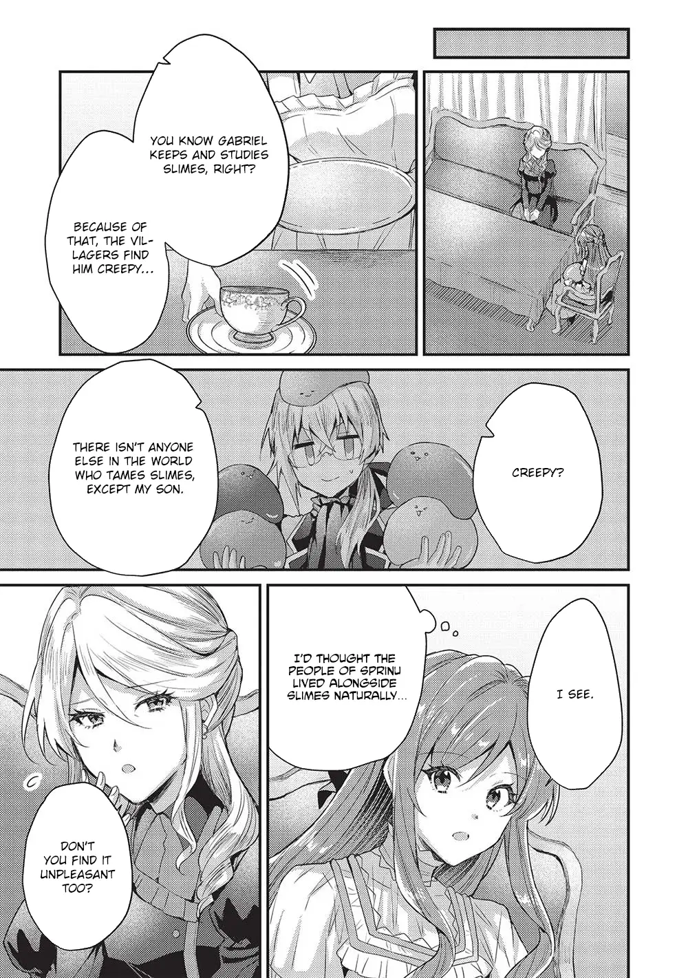 Read Slime Taikou to Botsuraku Reijou no Angai Shiawase na Konyaku Manga Online