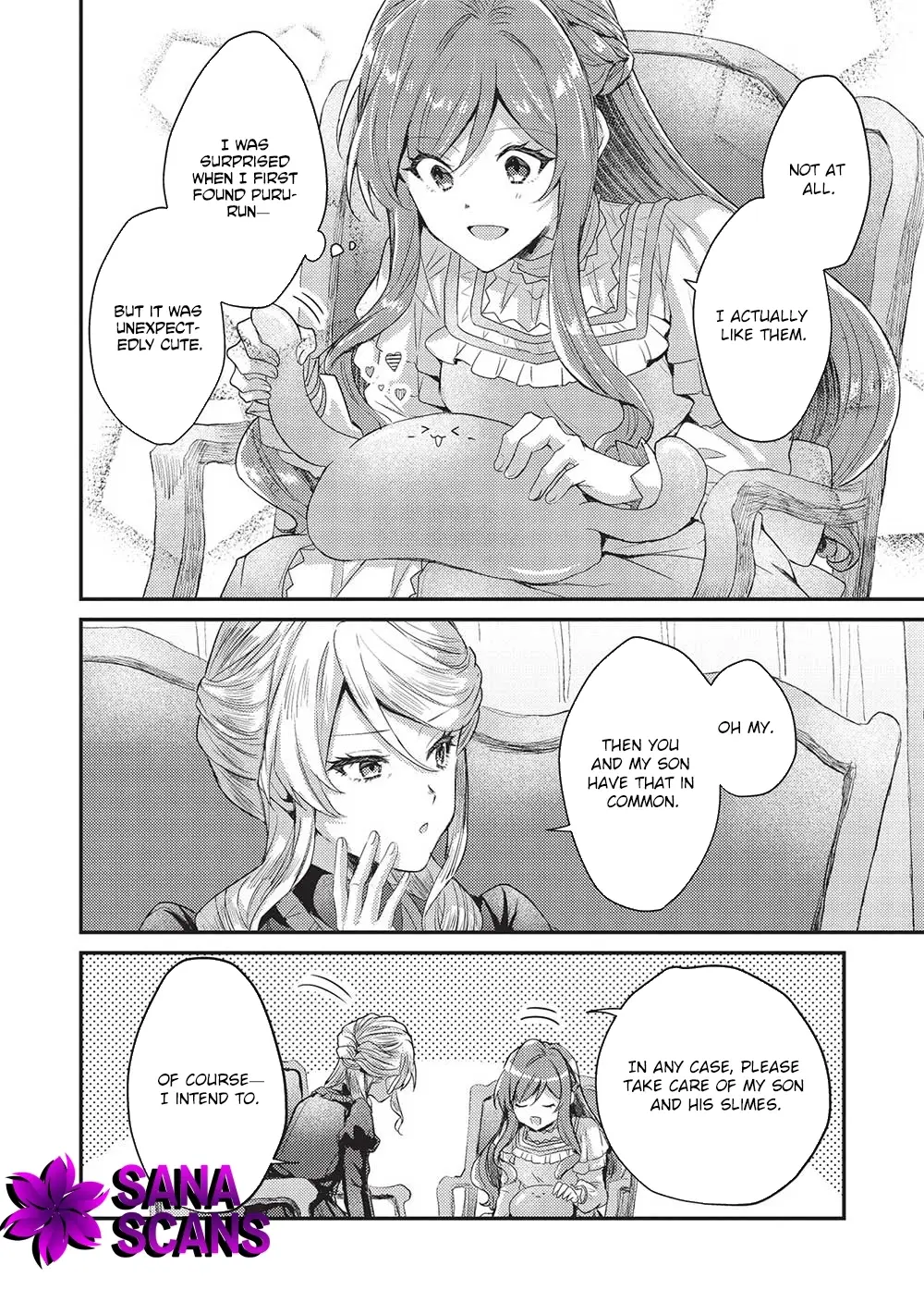 Read Slime Taikou to Botsuraku Reijou no Angai Shiawase na Konyaku Manga Online