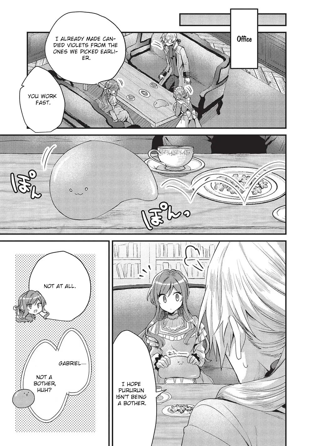 Read Slime Taikou to Botsuraku Reijou no Angai Shiawase na Konyaku Manga Online