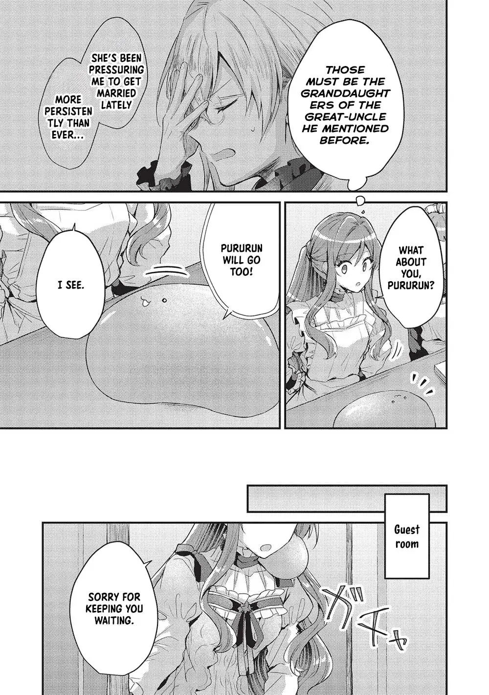 Read Slime Taikou to Botsuraku Reijou no Angai Shiawase na Konyaku Manga Online