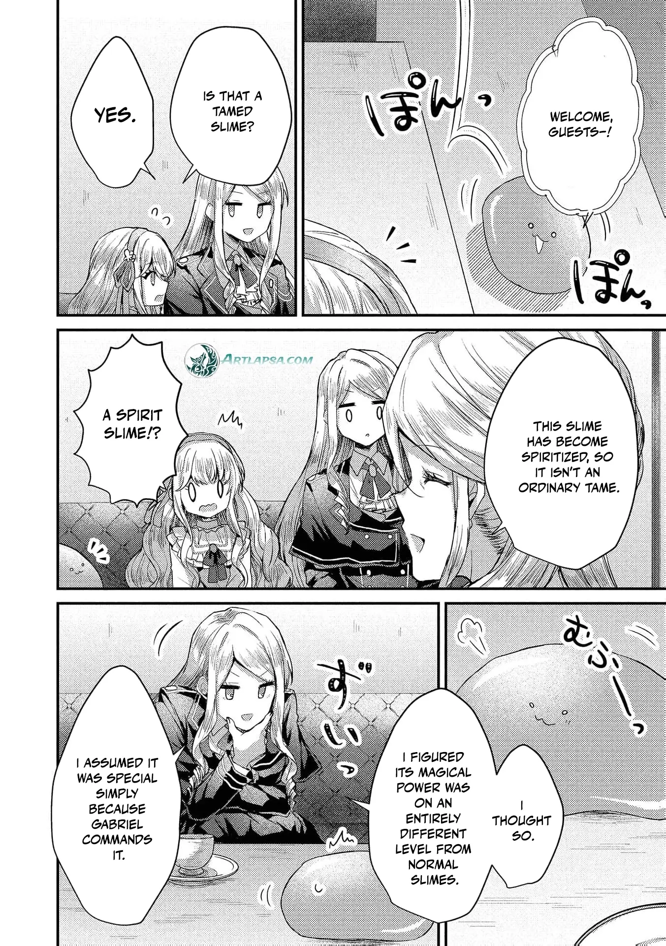 Read Slime Taikou to Botsuraku Reijou no Angai Shiawase na Konyaku Manga Online