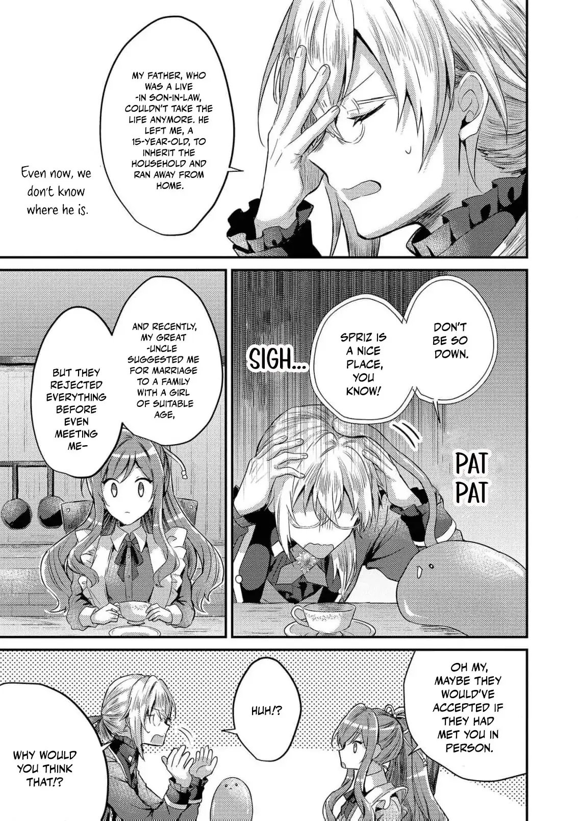 Read Slime Taikou to Botsuraku Reijou no Angai Shiawase na Konyaku Manga Online