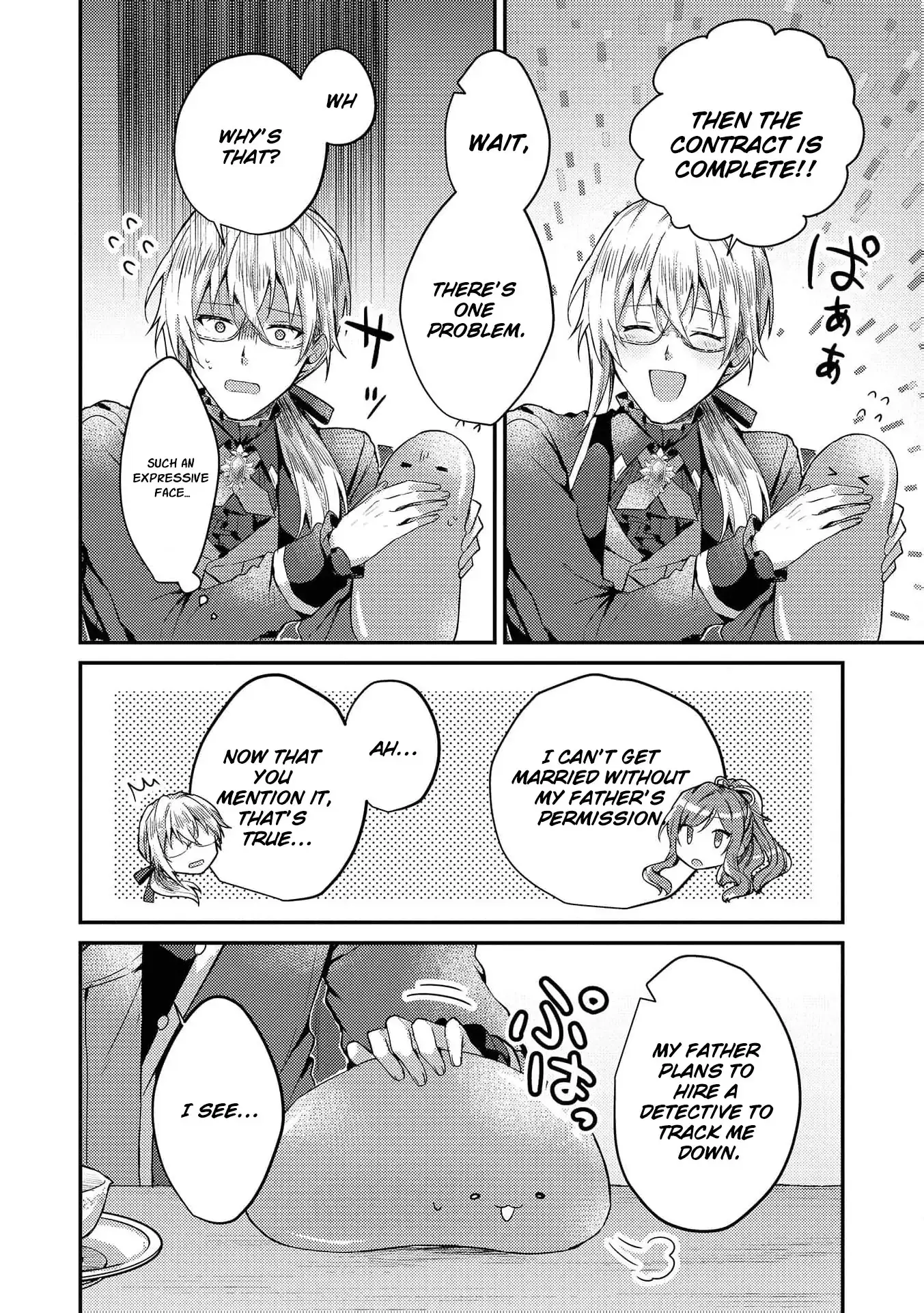 Read Slime Taikou to Botsuraku Reijou no Angai Shiawase na Konyaku Manga Online