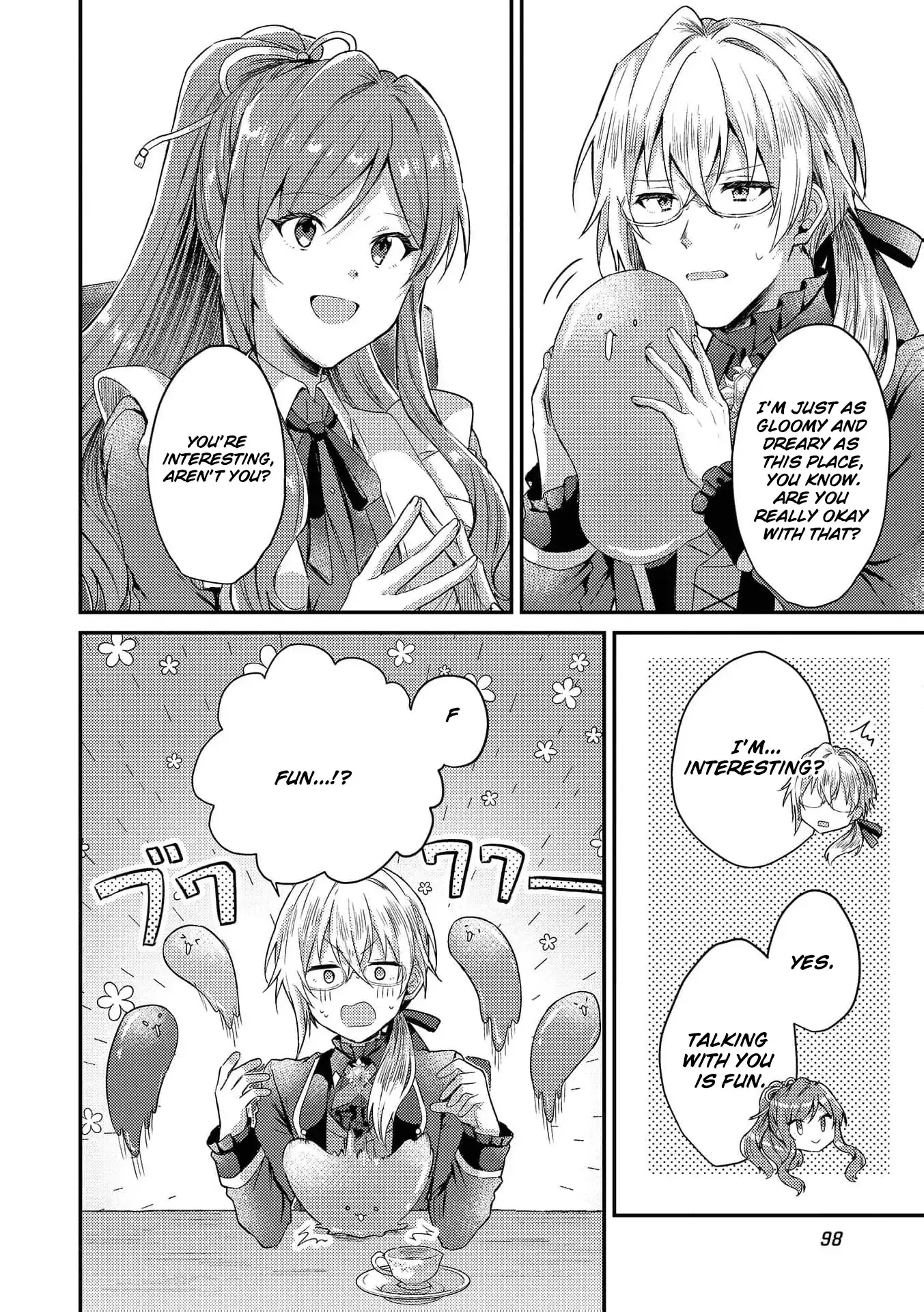 Read Slime Taikou to Botsuraku Reijou no Angai Shiawase na Konyaku Manga Online