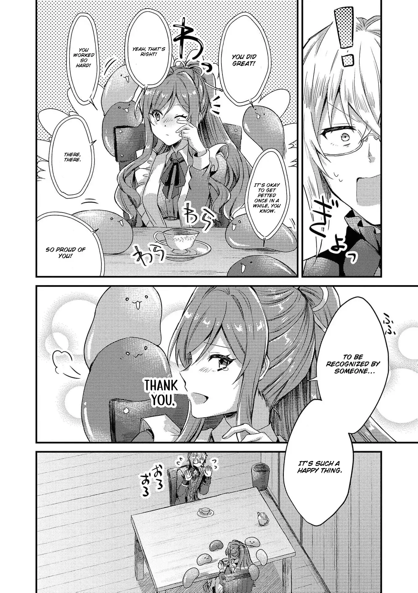 Read Slime Taikou to Botsuraku Reijou no Angai Shiawase na Konyaku Manga Online