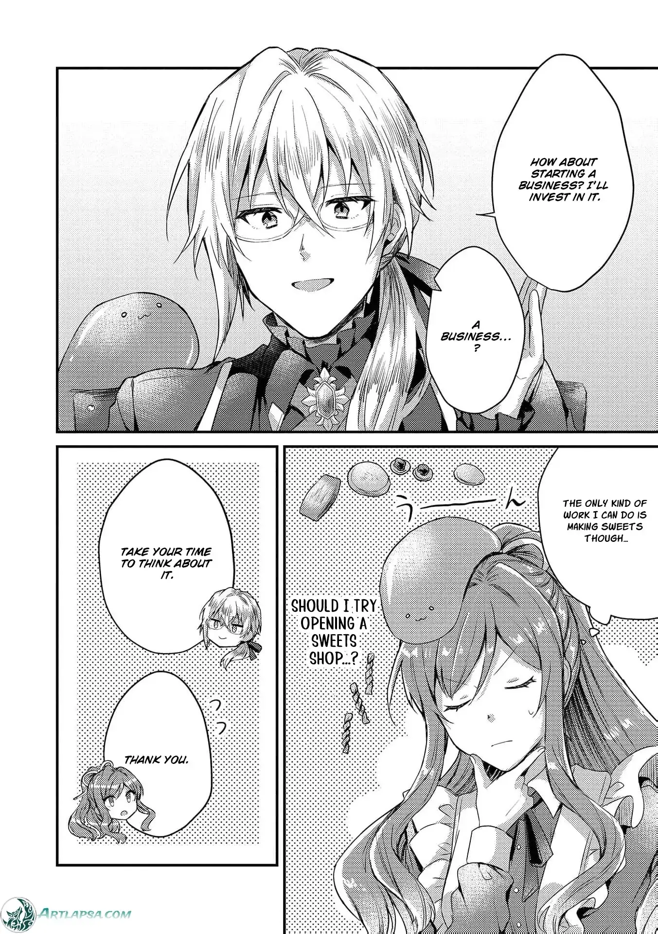 Read Slime Taikou to Botsuraku Reijou no Angai Shiawase na Konyaku Manga Online