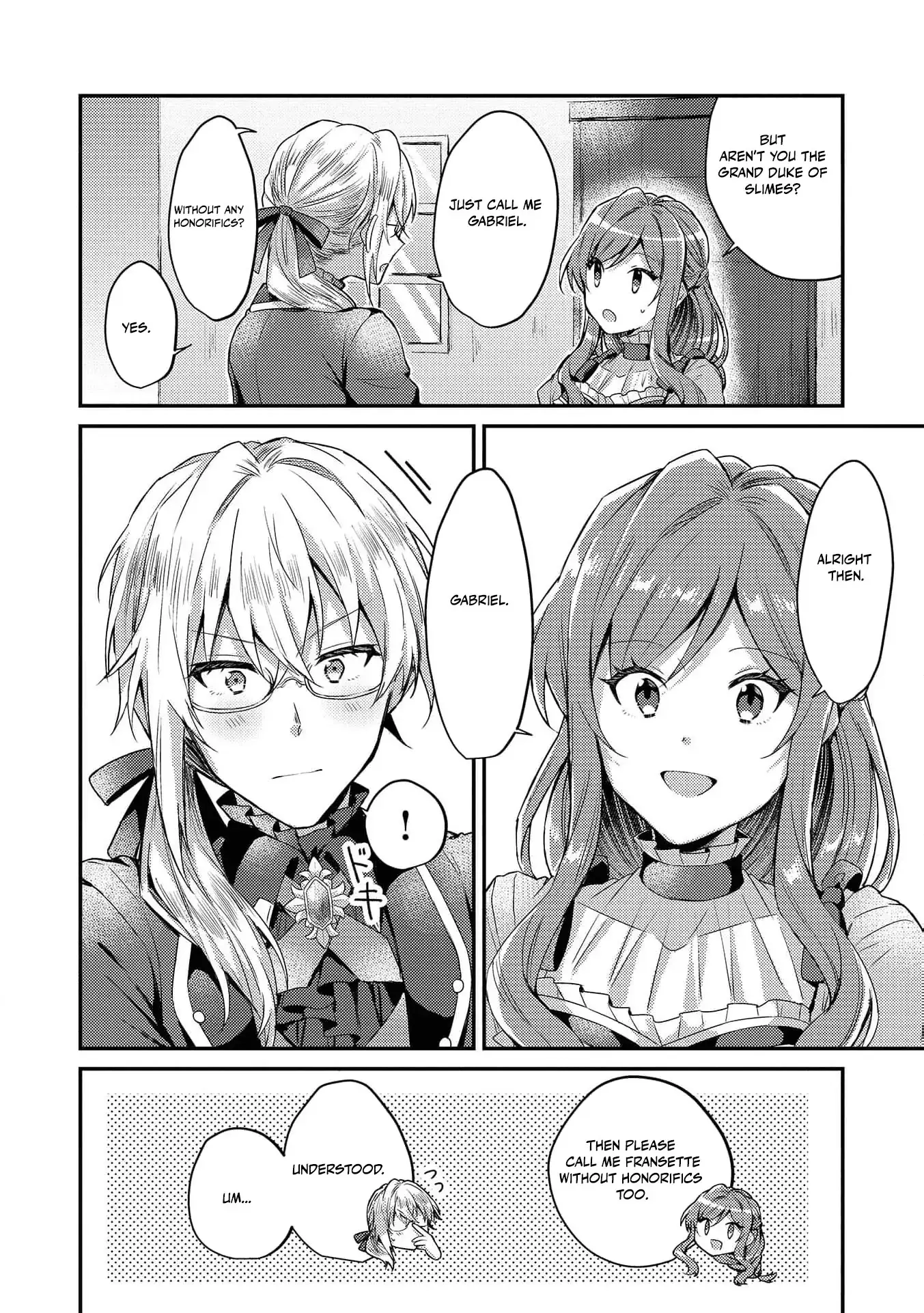 Read Slime Taikou to Botsuraku Reijou no Angai Shiawase na Konyaku Manga Online