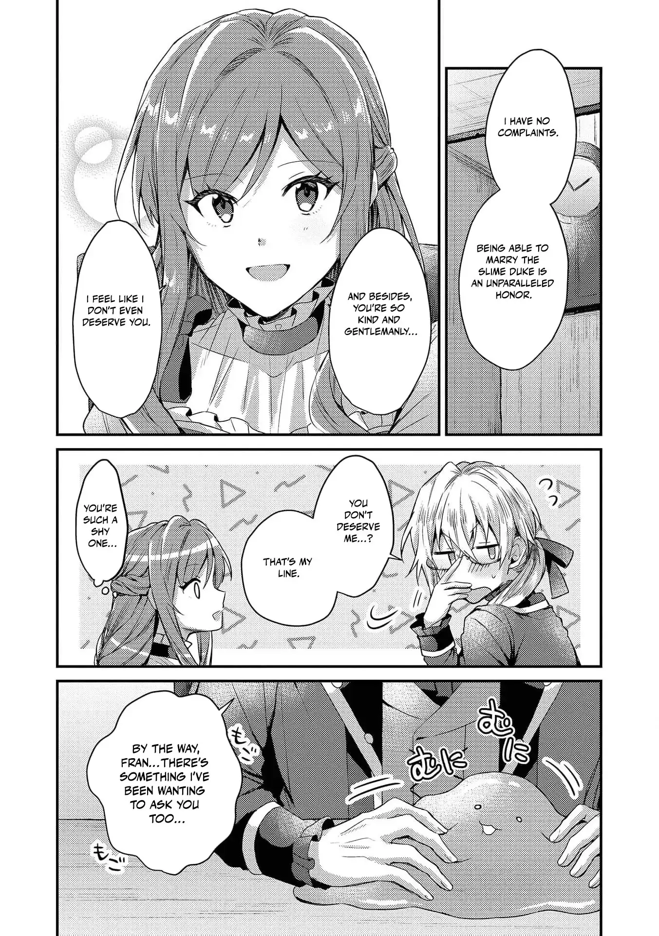 Read Slime Taikou to Botsuraku Reijou no Angai Shiawase na Konyaku Manga Online