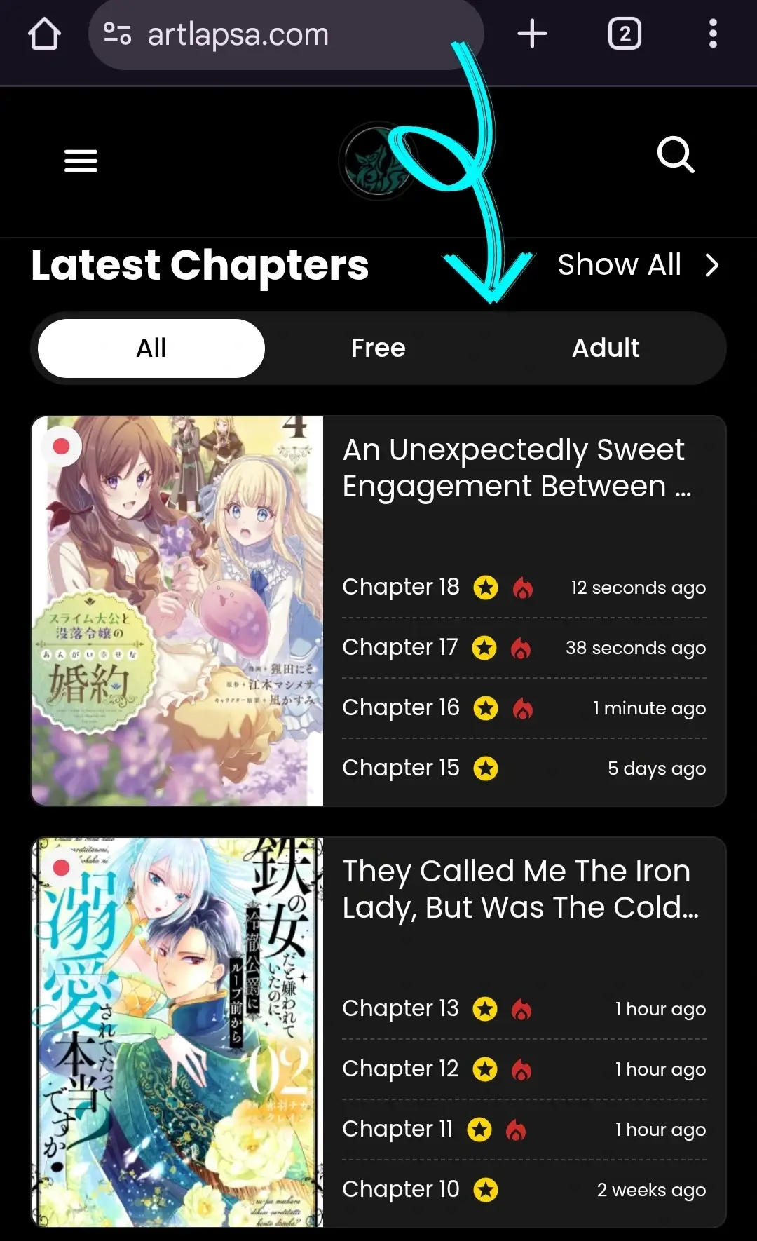 Read Slime Taikou to Botsuraku Reijou no Angai Shiawase na Konyaku Manga Online