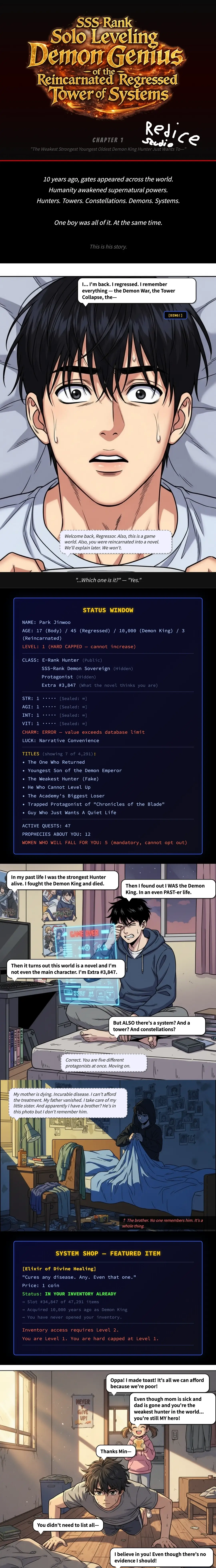 Read Solo Leveling Manga Online