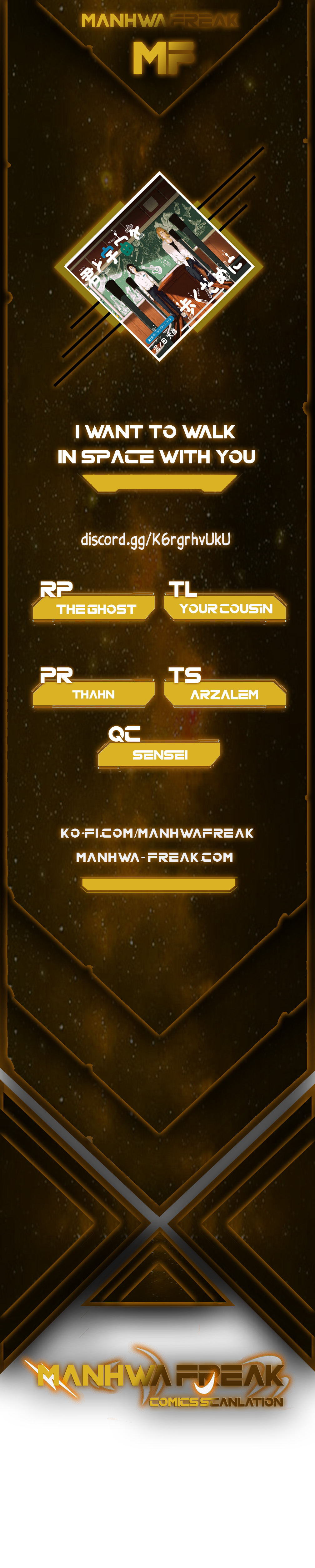 Read Spacewalking with You Manga Online