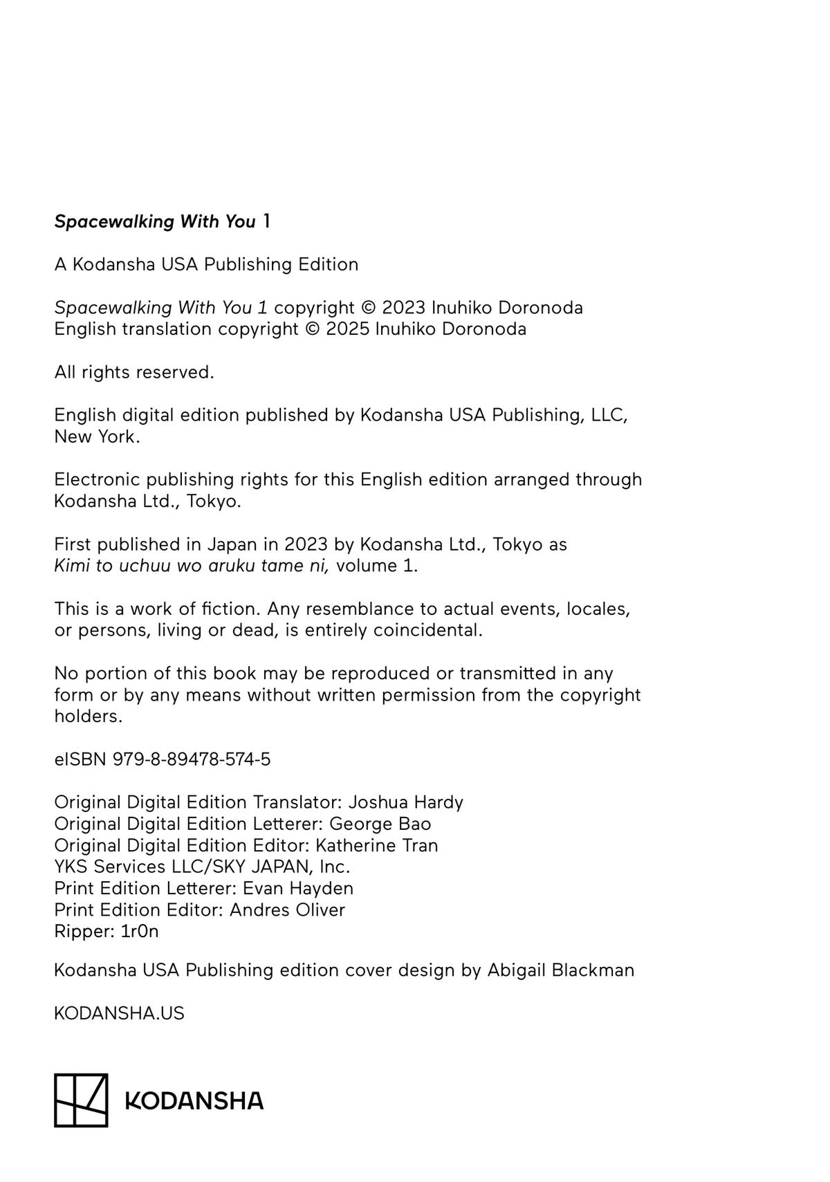 Read Spacewalking with You Manga Online