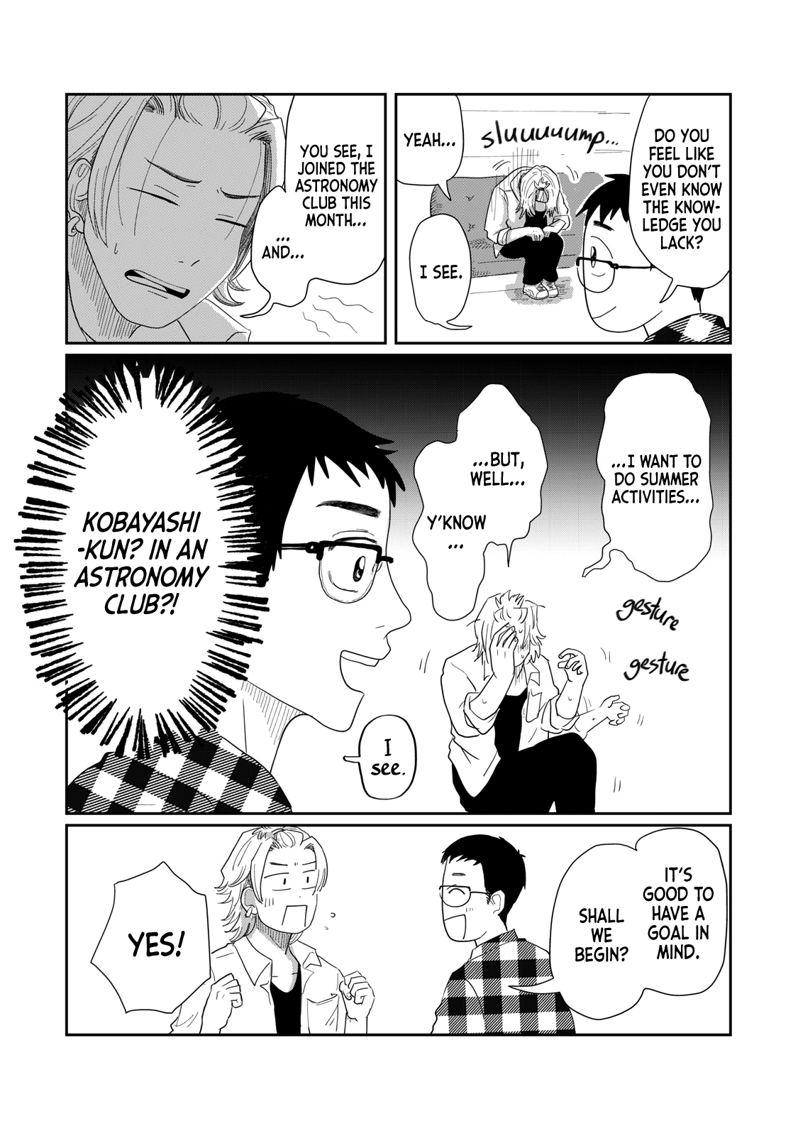 Read Spacewalking with You Manga Online