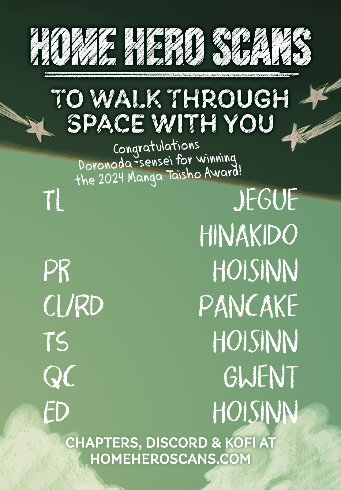 Read Spacewalking with You Manga Online