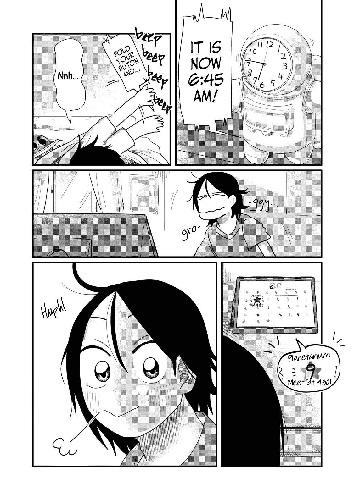 Read Spacewalking with You Manga Online