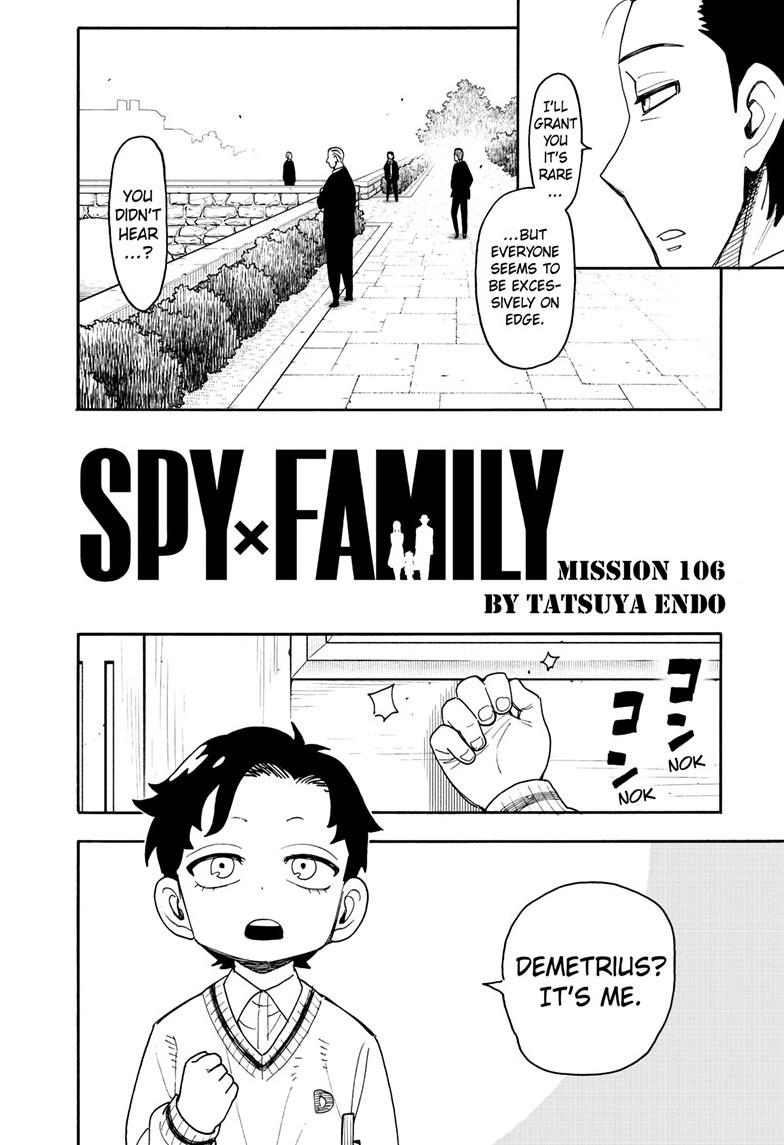 Read Spy x Family Manga Online