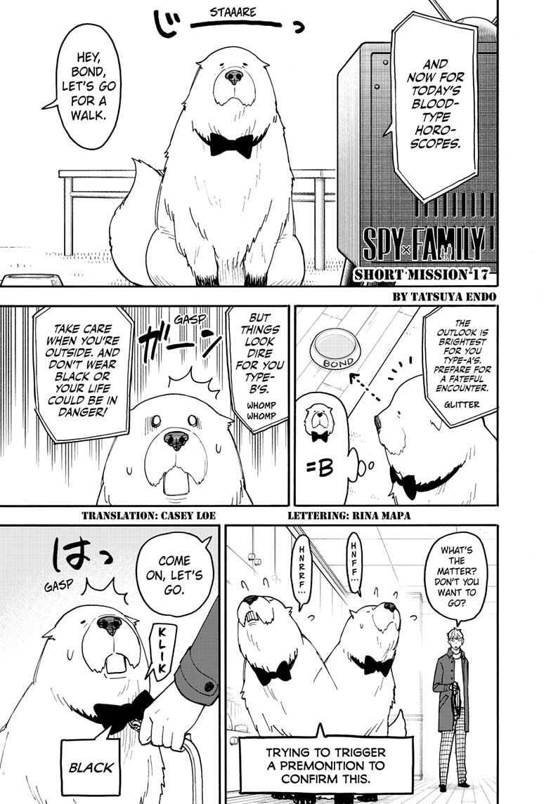 Read Spy x Family Manga Online