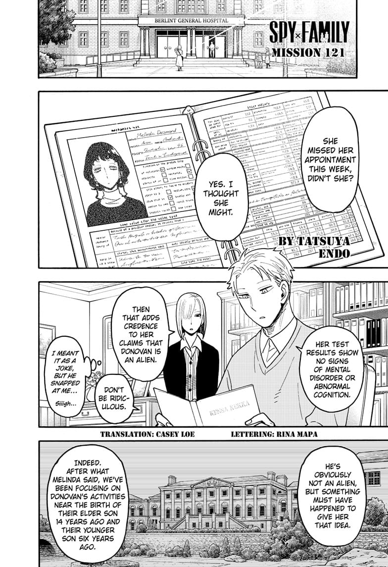 Read Spy x Family Manga Online