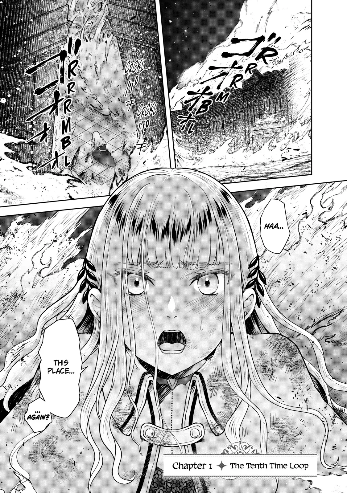 Read Stuck in a Time Loop When All Else Fails Be a Villainess Manga Online