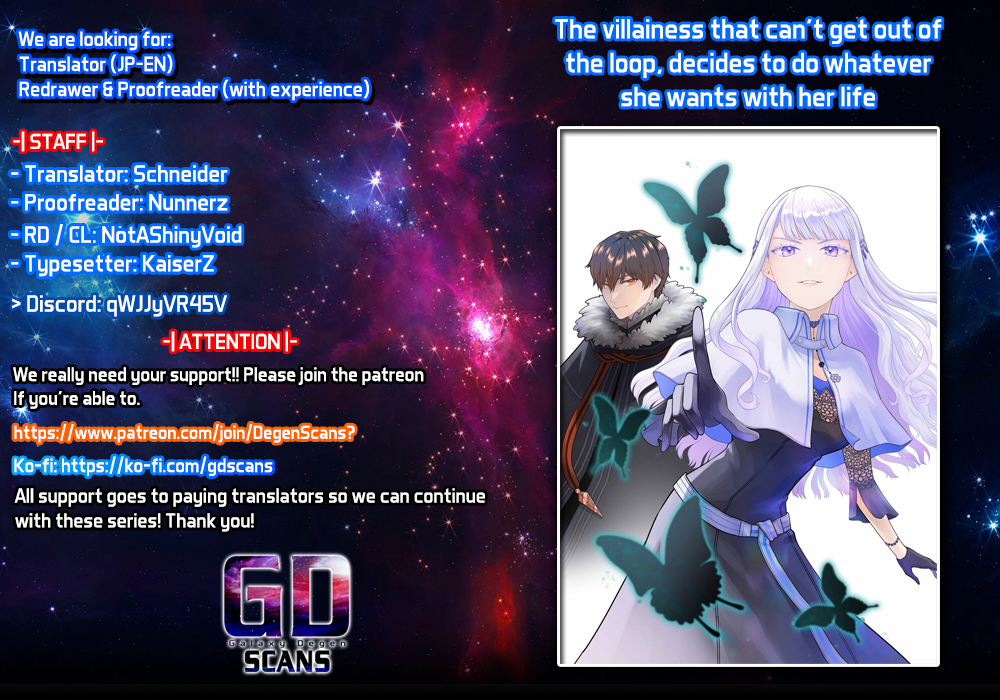 Read Stuck in a Time Loop When All Else Fails Be a Villainess Manga Online