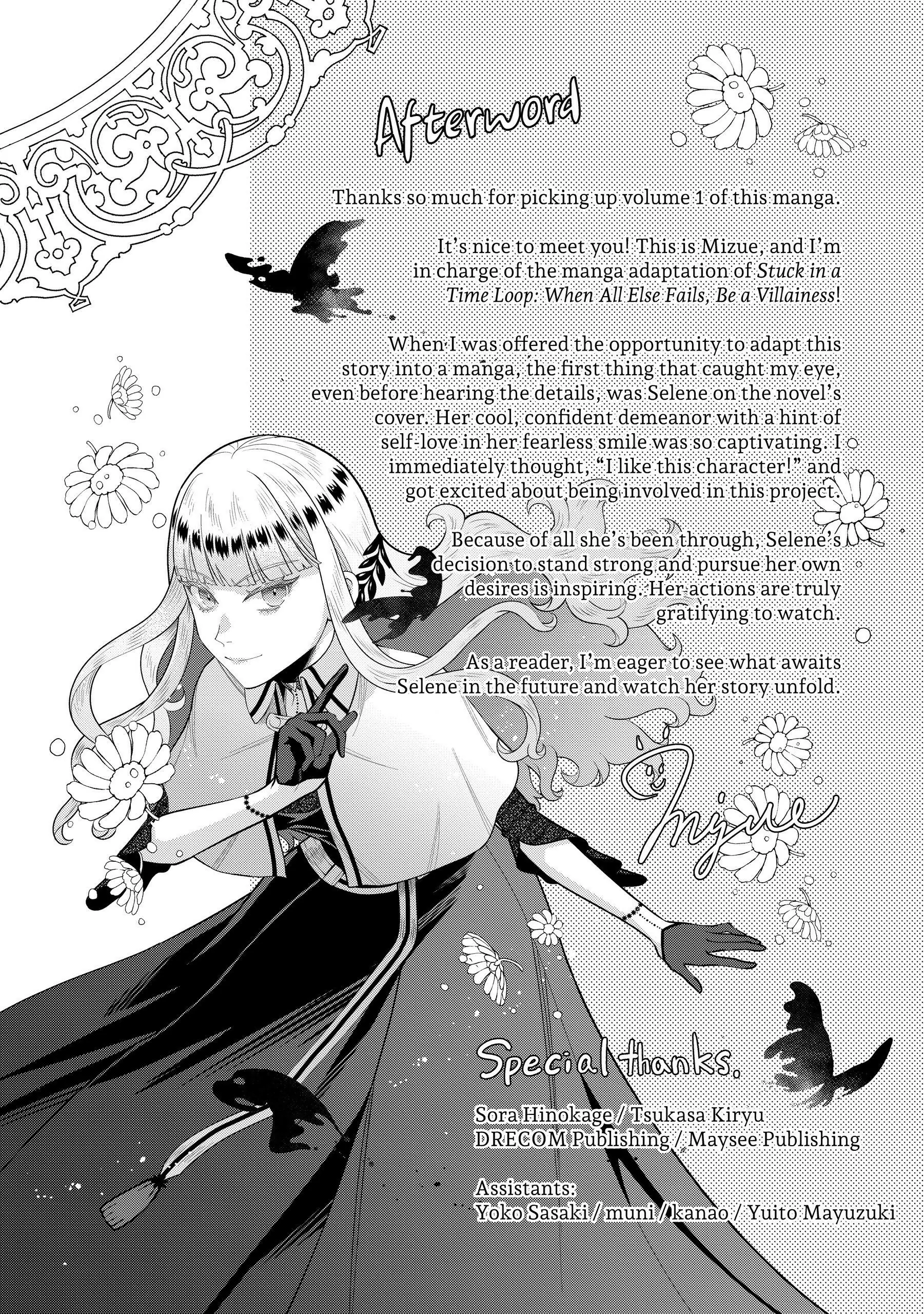 Read Stuck in a Time Loop When All Else Fails Be a Villainess Manga Online