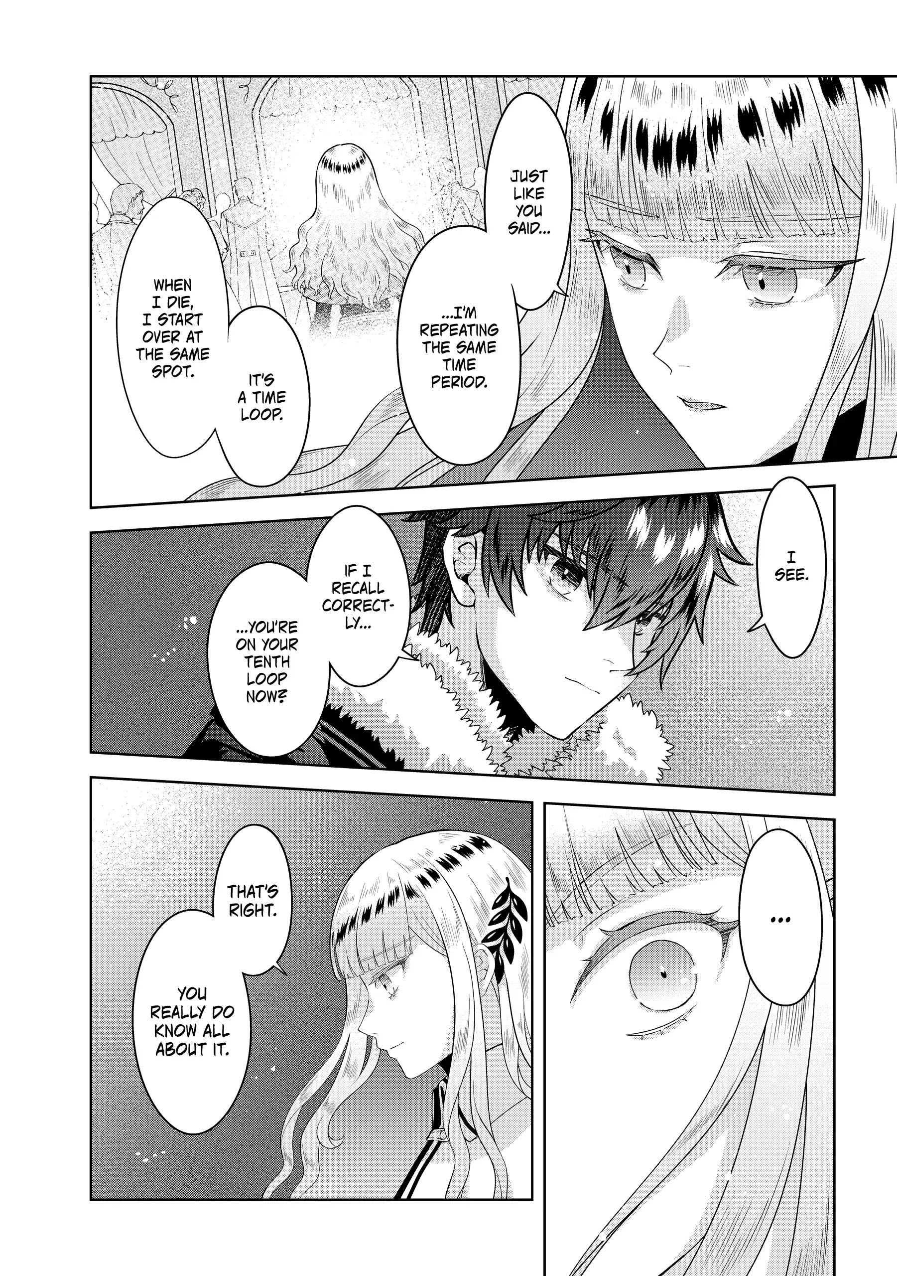 Read Stuck in a Time Loop When All Else Fails Be a Villainess Manga Online