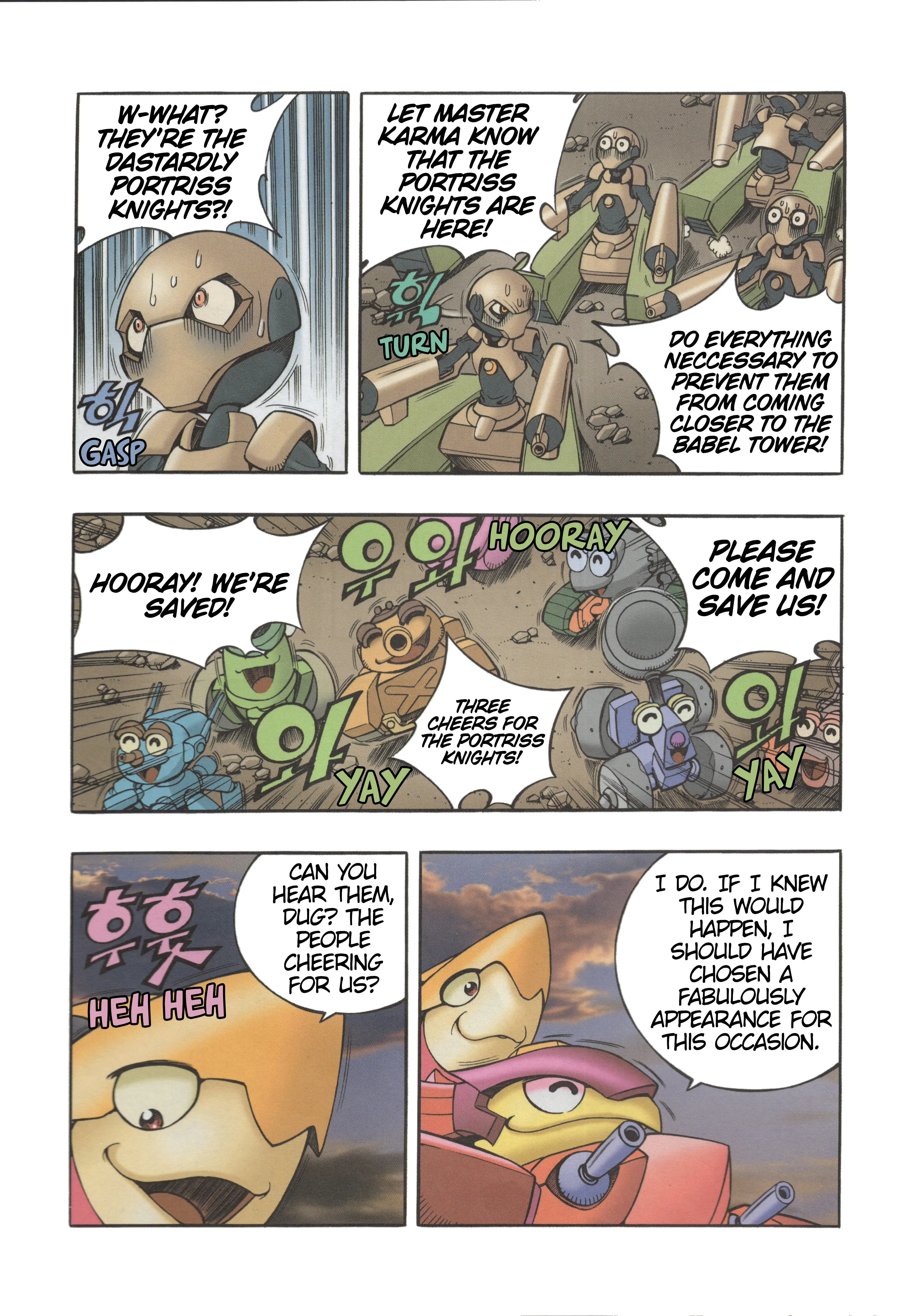 Read Tank Knight Portriss Manga Online