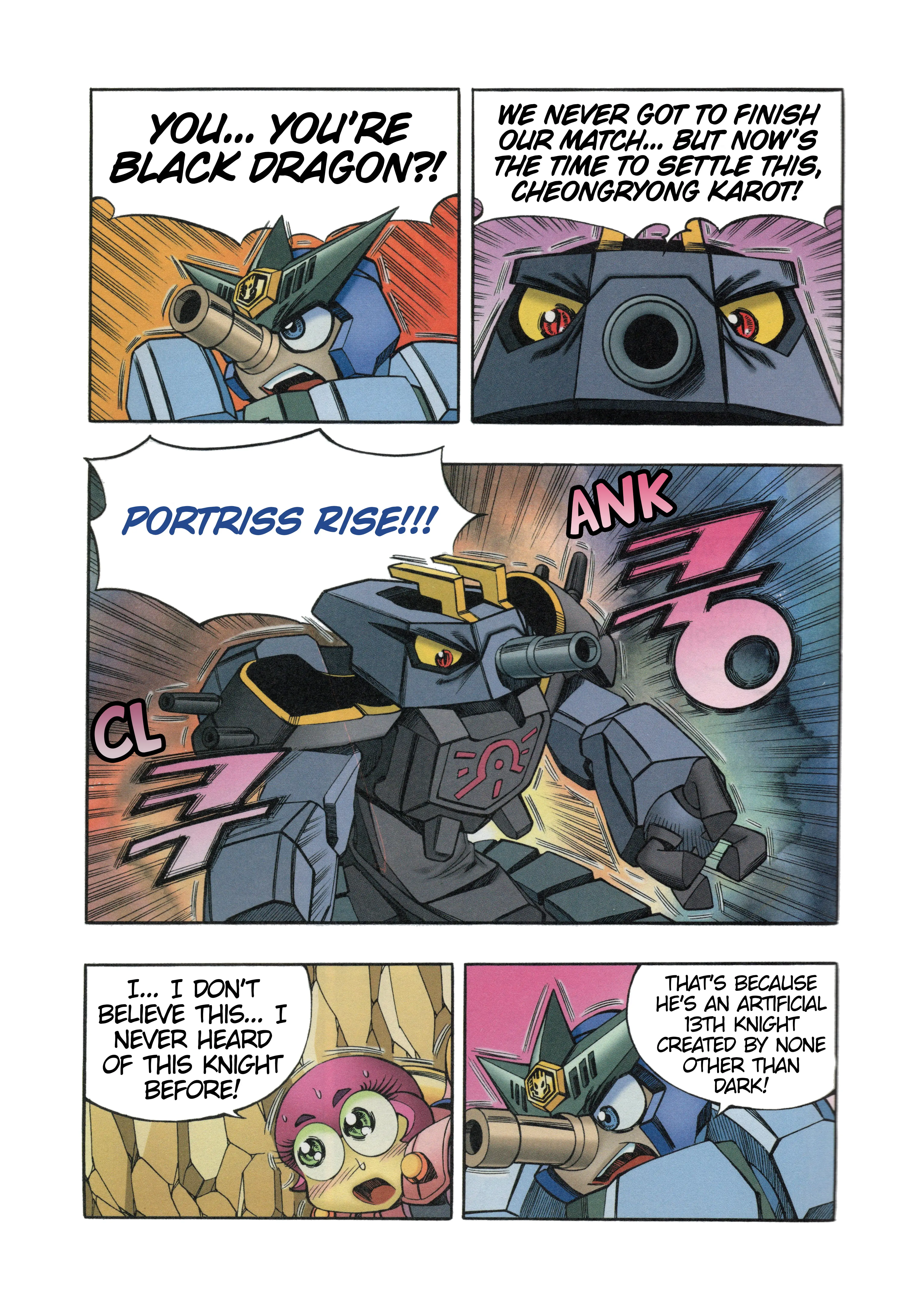 Read Tank Knight Portriss Manga Online