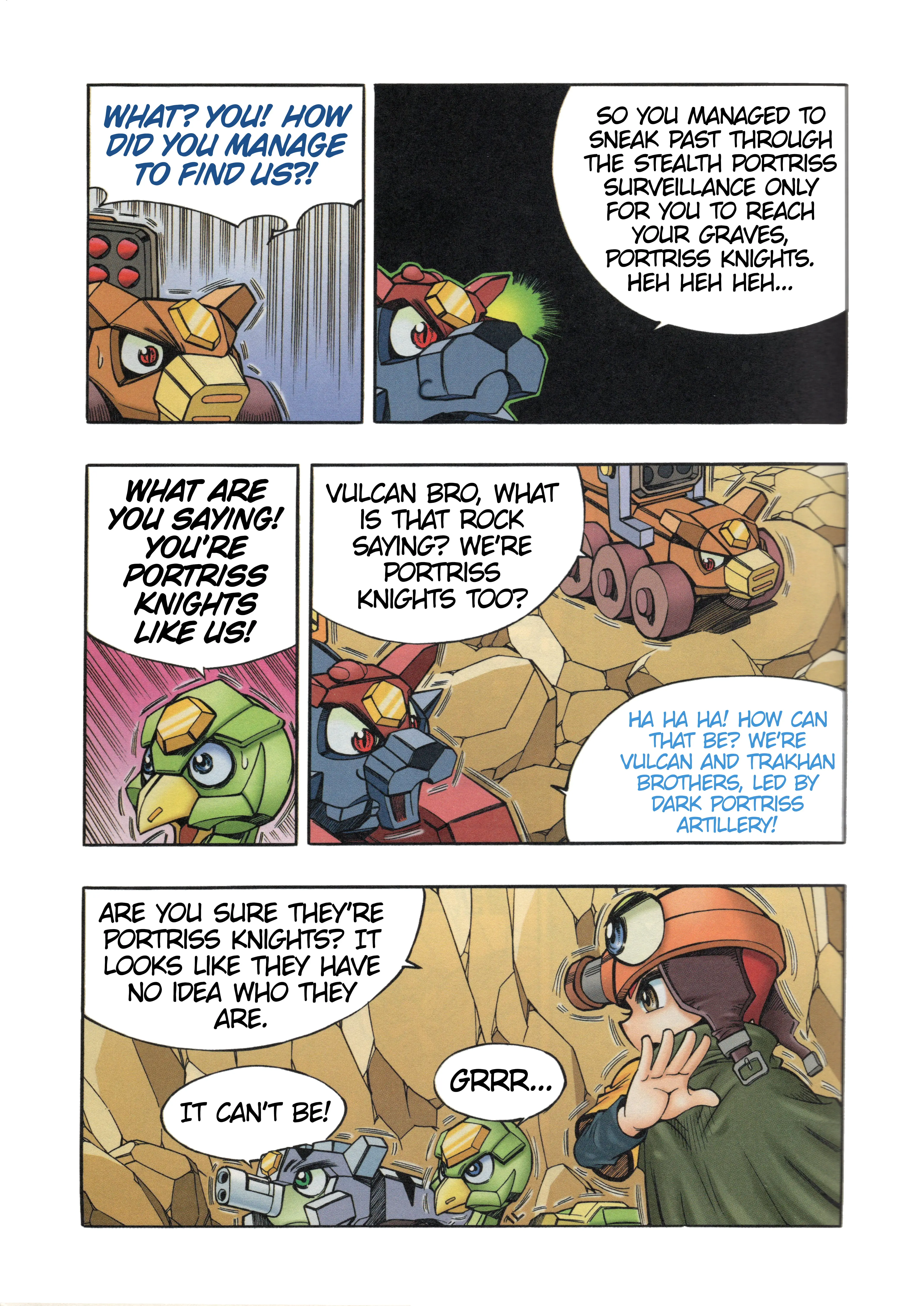 Read Tank Knight Portriss Manga Online