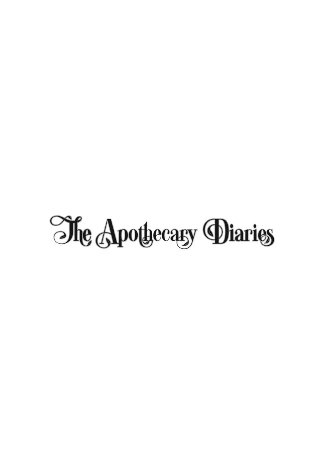 Read The Apothecary Diaries Manga Online