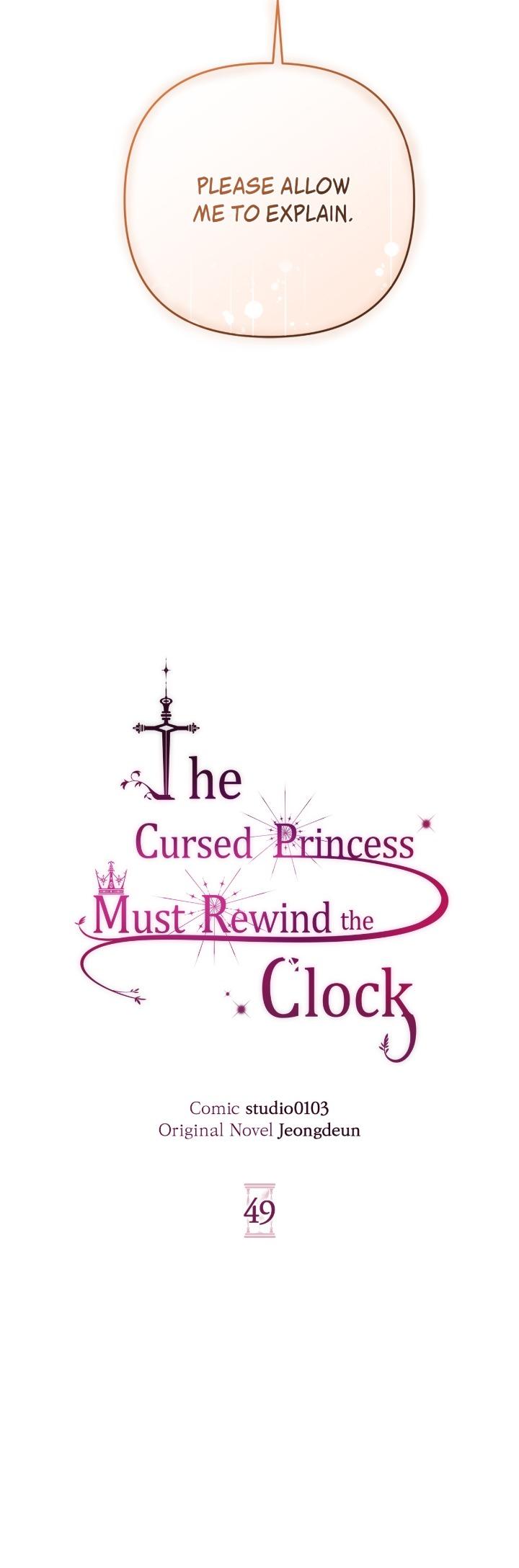 Read The Cursed Princess Must Rewind the Clock Manga Online