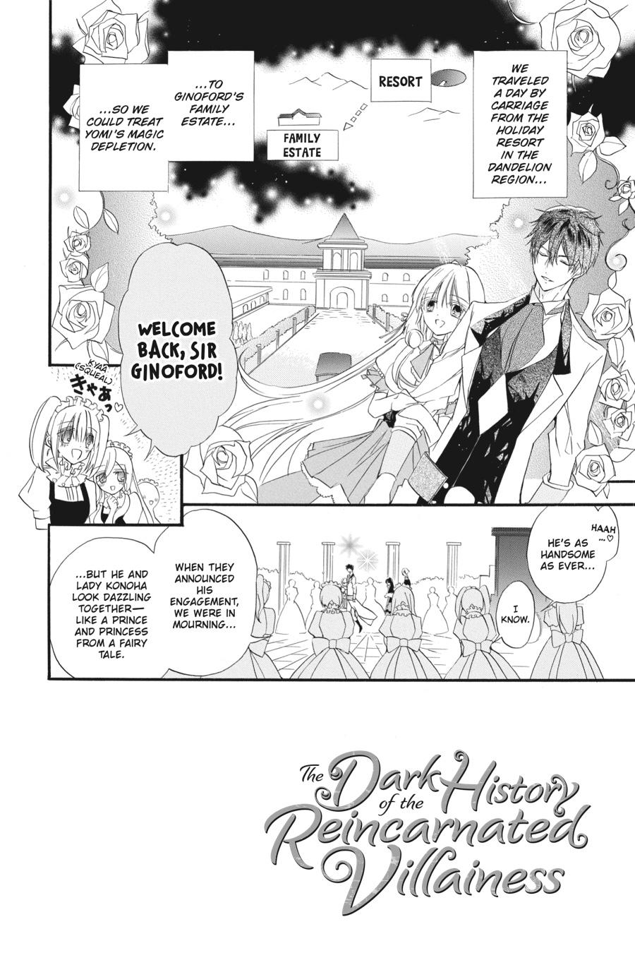 Read The Dark History of the Reincarnated Villainess Manga Online